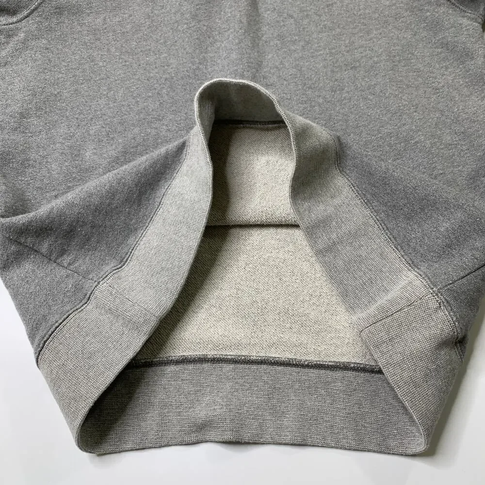 Bonobos Sweater Mens M Medium Grey Cotton Slim Fit Shawl Collar Pullover Preppy